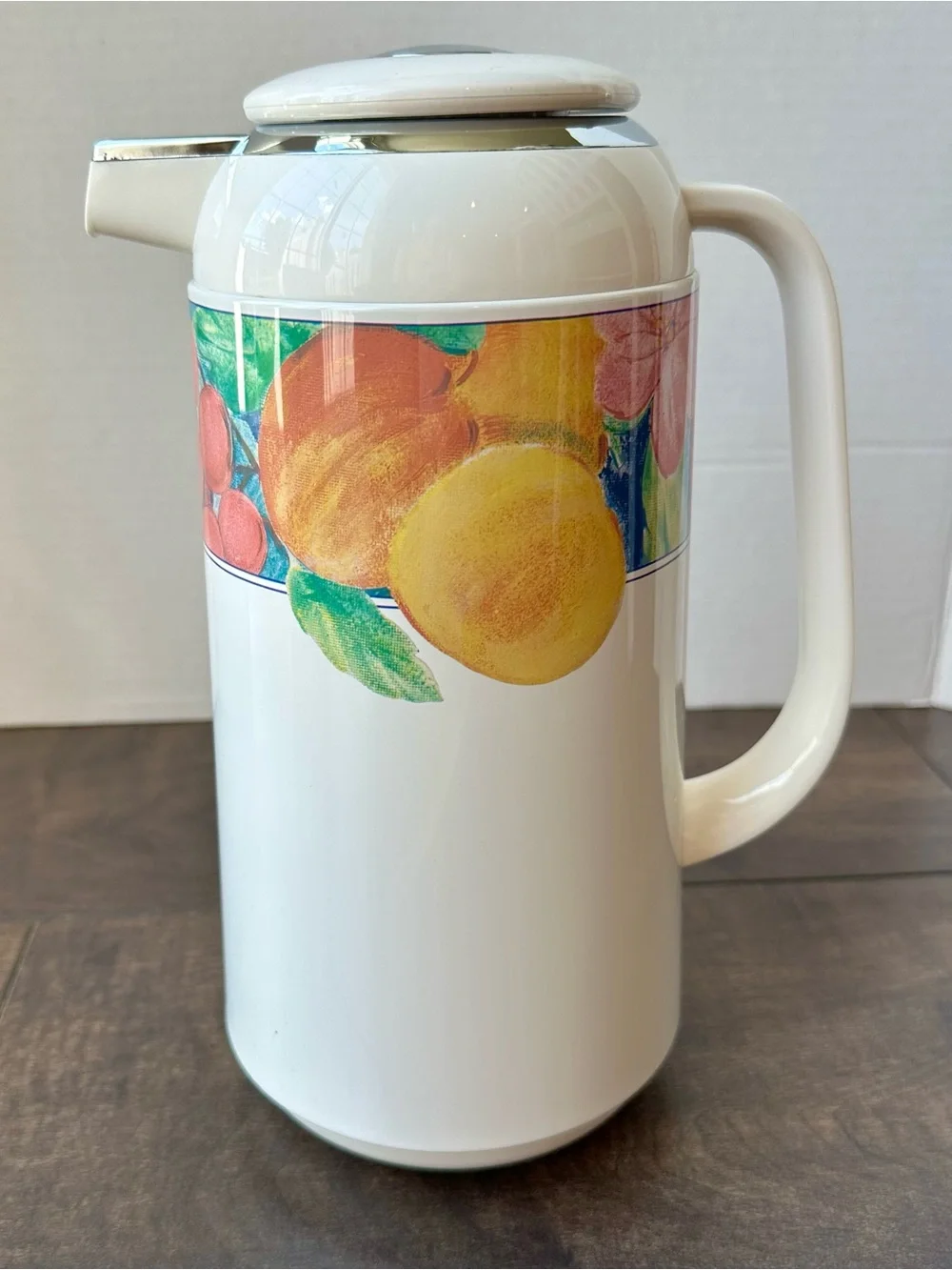 Vintage Mikasa Exotic Garden Thermal Carafe Thermos 1L Coffee Server FW260-008
